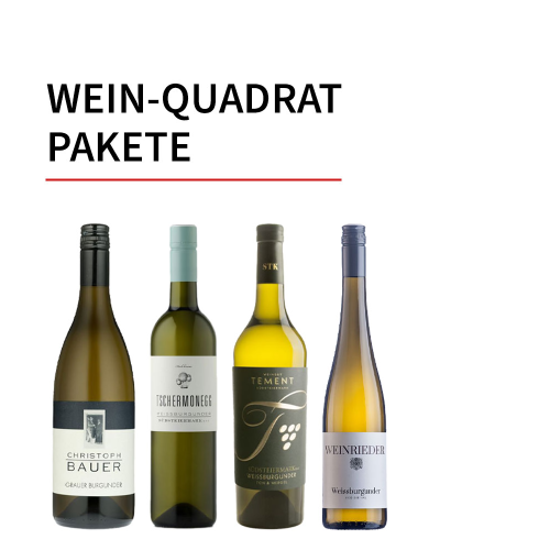 Wein Quadrat Pakete - Bezaubernde Burgunder - Online günstig kaufen