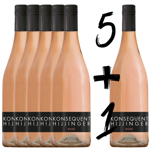 5+1 gratis HILLINGER Konsequent rosé