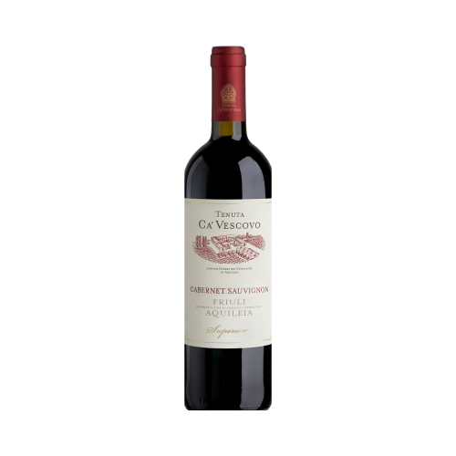 CA VESCOVO-Cabernet Sauvignon-Friuli DOC -Rotwein--0,75