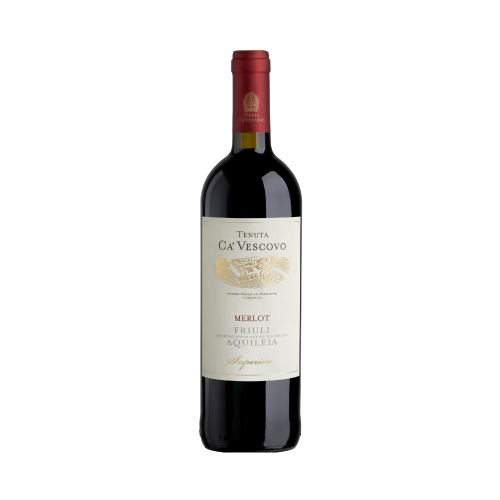 CA VESCOVO-Merlot-Friuli DOC -Rotwein-2022-0,75