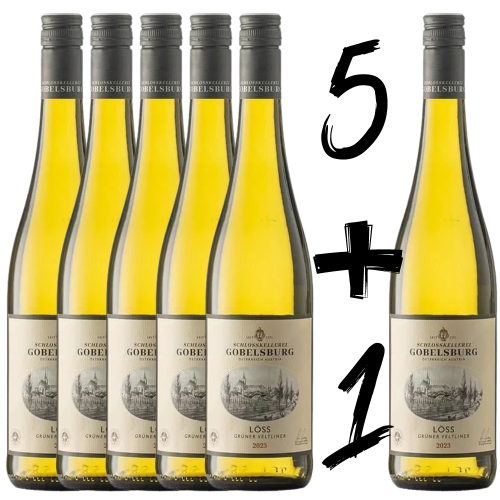 5+1 gratis SCHLOSS GOBELSBURG Grüner Veltliner Löss