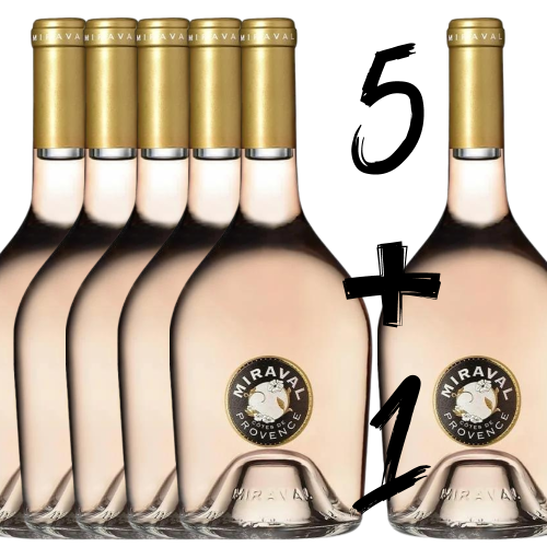 5+1 gratis MIRAVAL Cotes de Provence Rosé