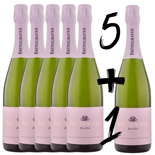 Weinpaket 5+1 Gratis BRÜNDLMAYER Sekt Brut Reserve