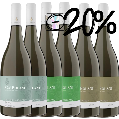 Ca Bolani Friuli Entdeckerpaket - 6 Premium-Weißweine