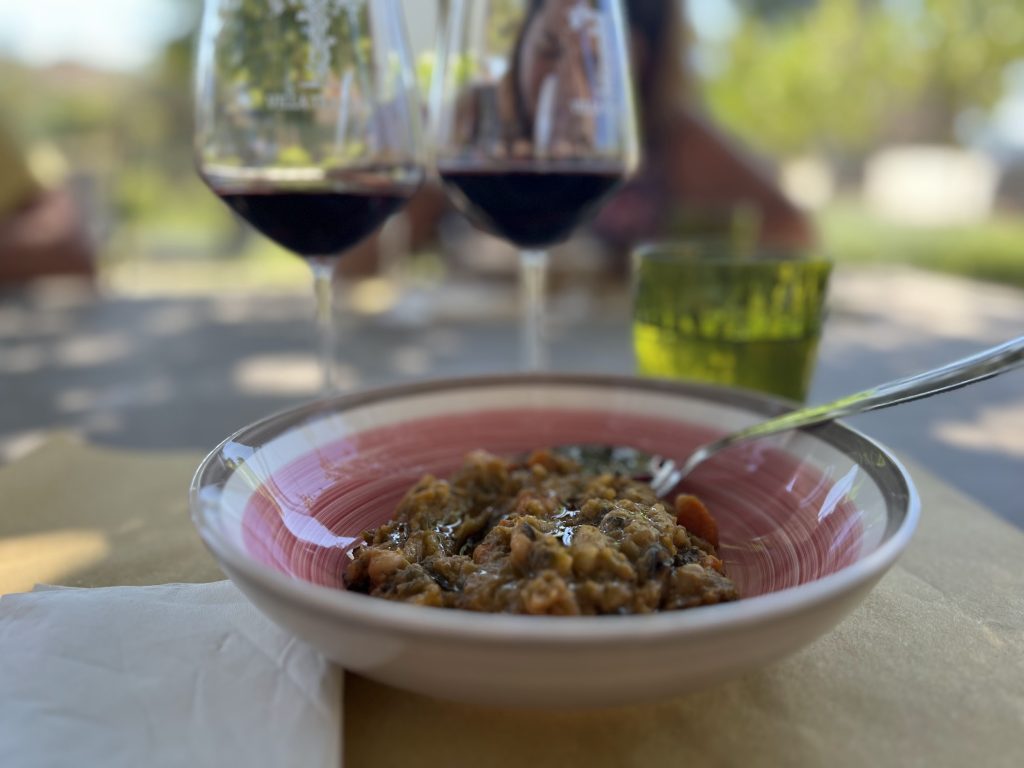 essen auf villa trasqua