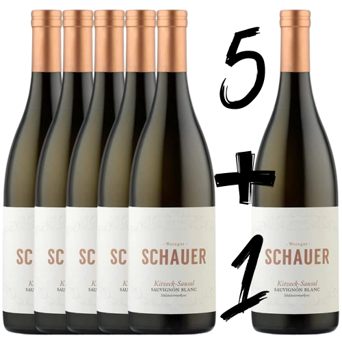 5+1 gratis SCHAUER Sauvignon Blanc Kitzeck-Sausal Südsteiermark DAC